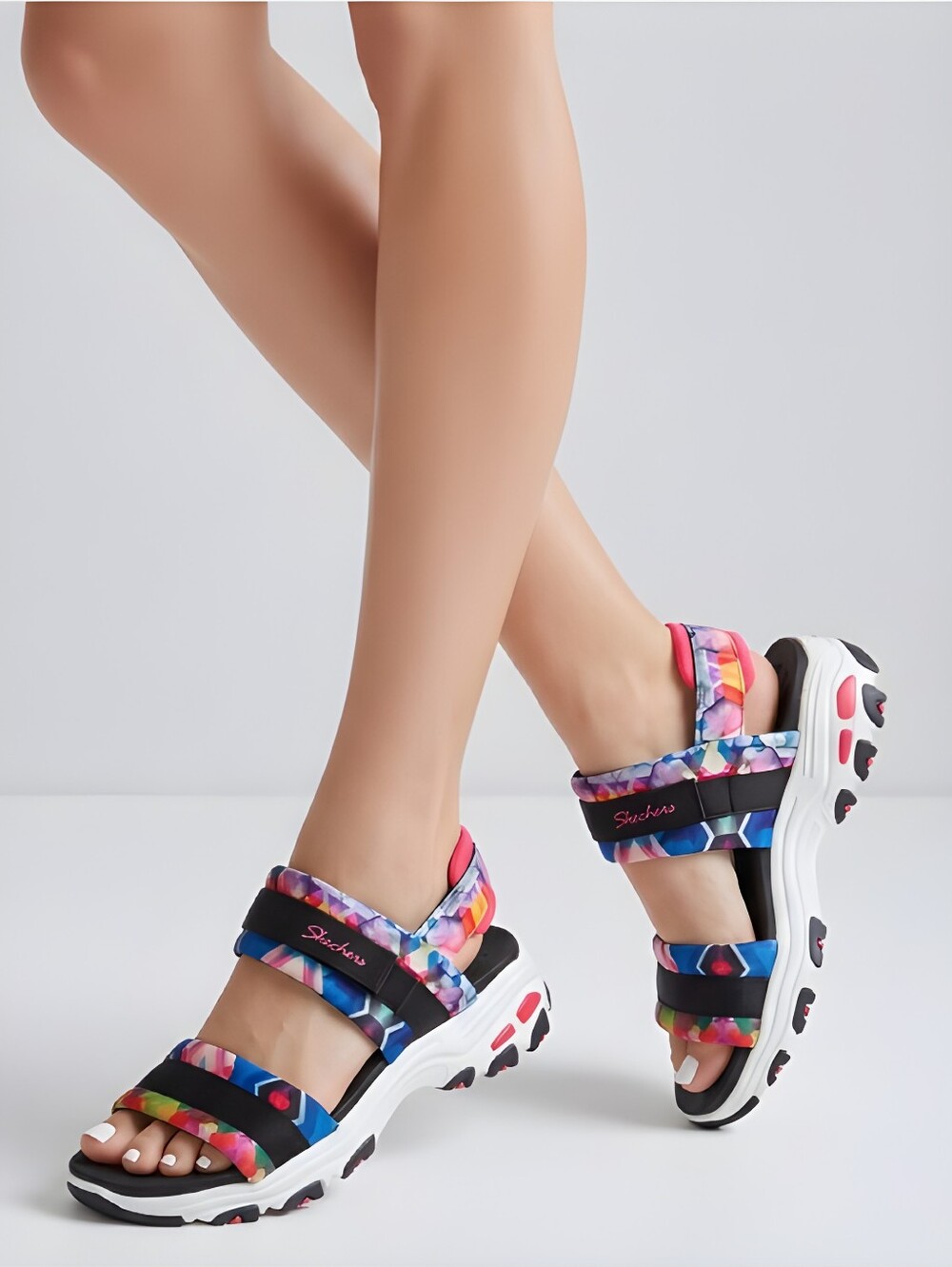Skechers Women’s Multicolor Trail Sport Sandals Size 7